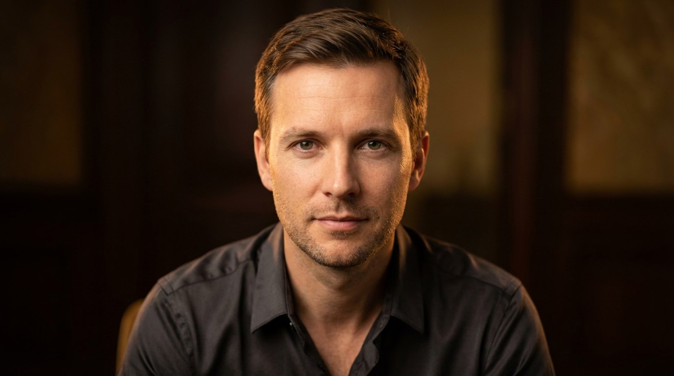 Stilbeispiel: Luxury Portrait — Warm Intimate Dark